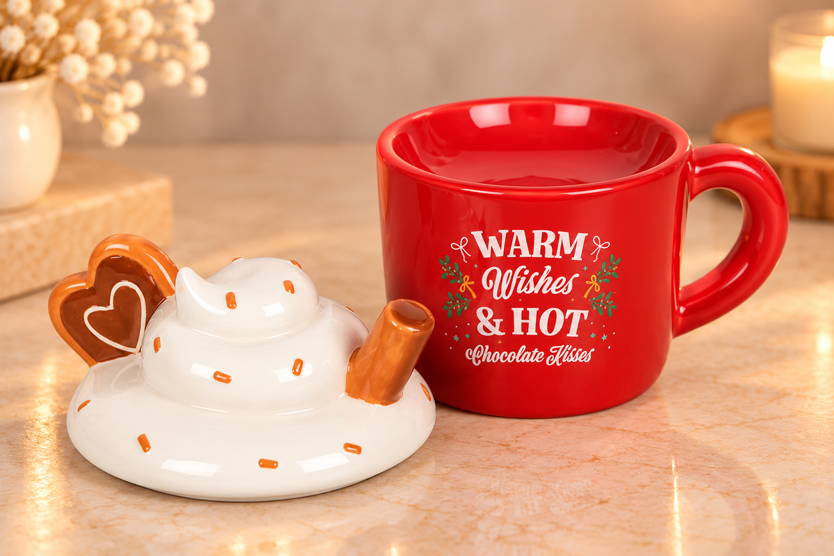 Hot Chocolate Mug Shaped Burner