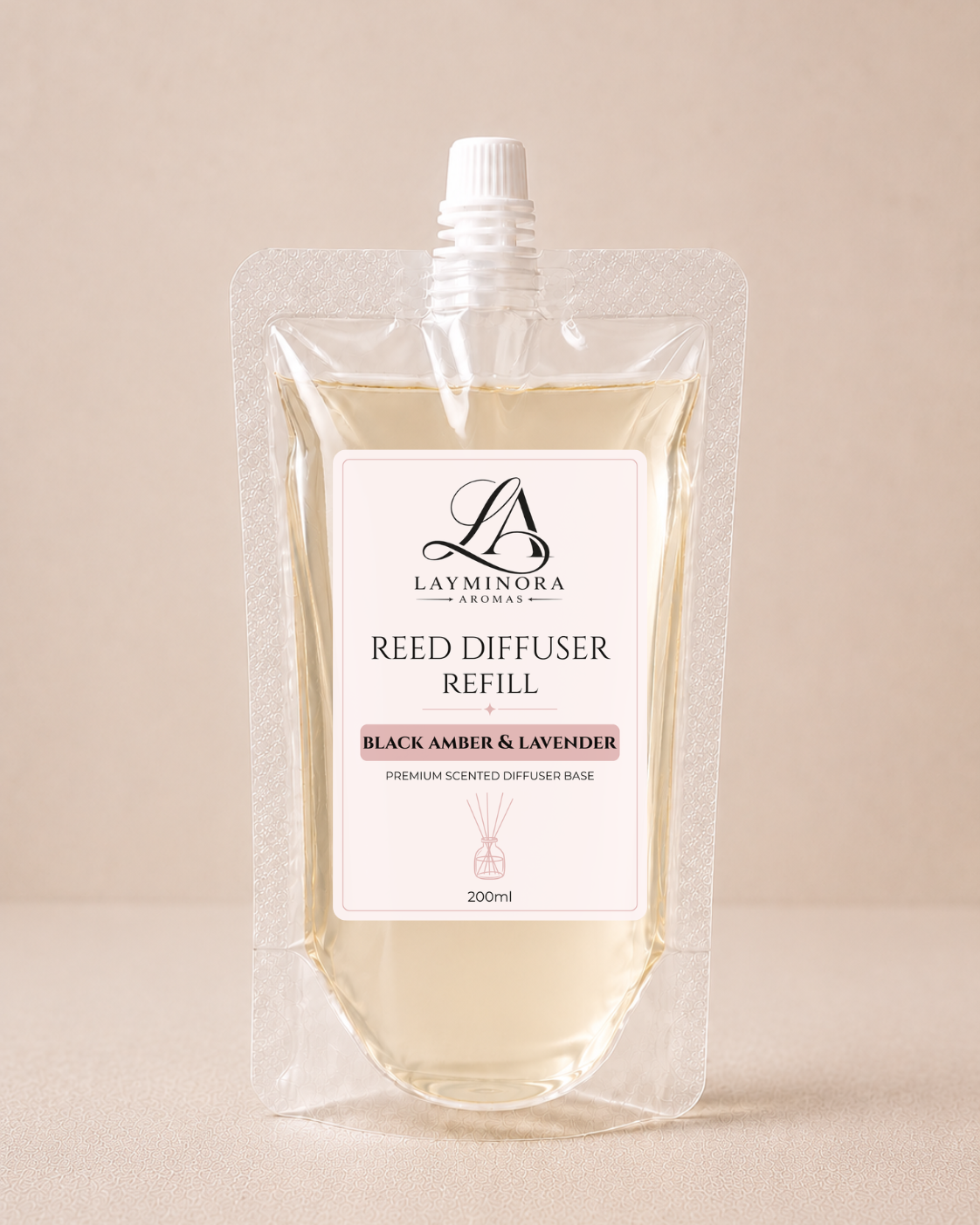 Black Amber & Lavender - Reed Diffuser Refill