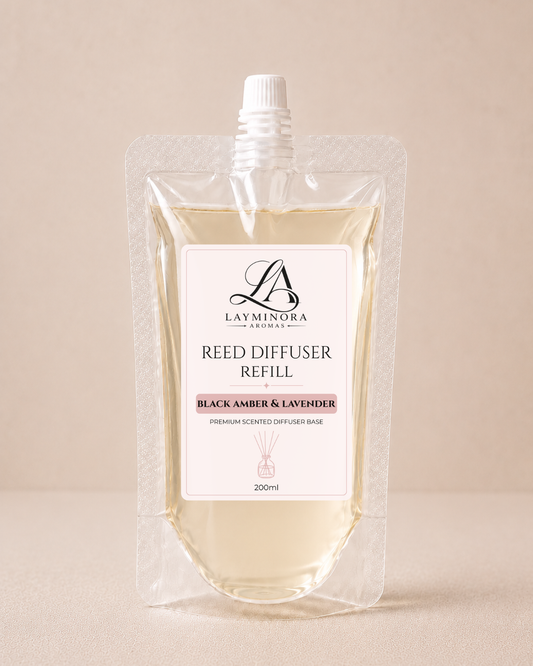 Black Amber & Lavender - Reed Diffuser Refill