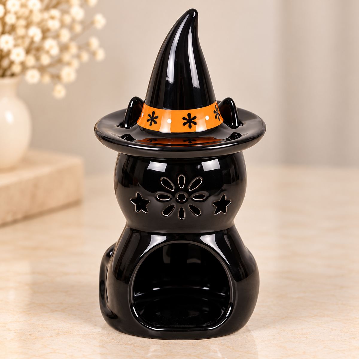Frightful Black Cat Burner