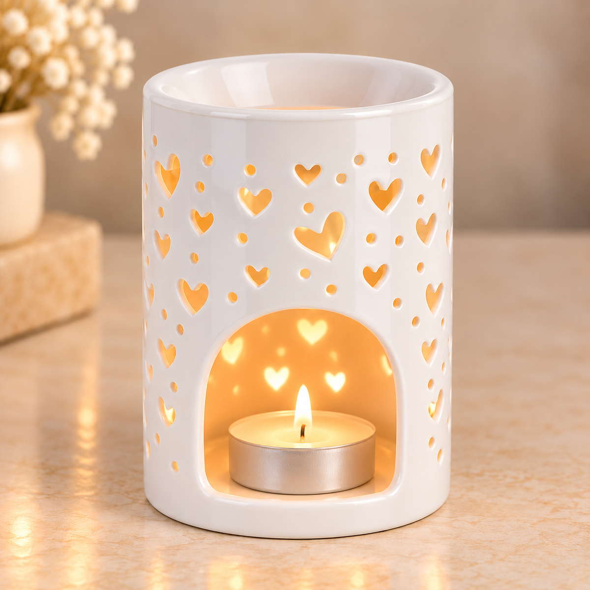Heart Cut Out Burner